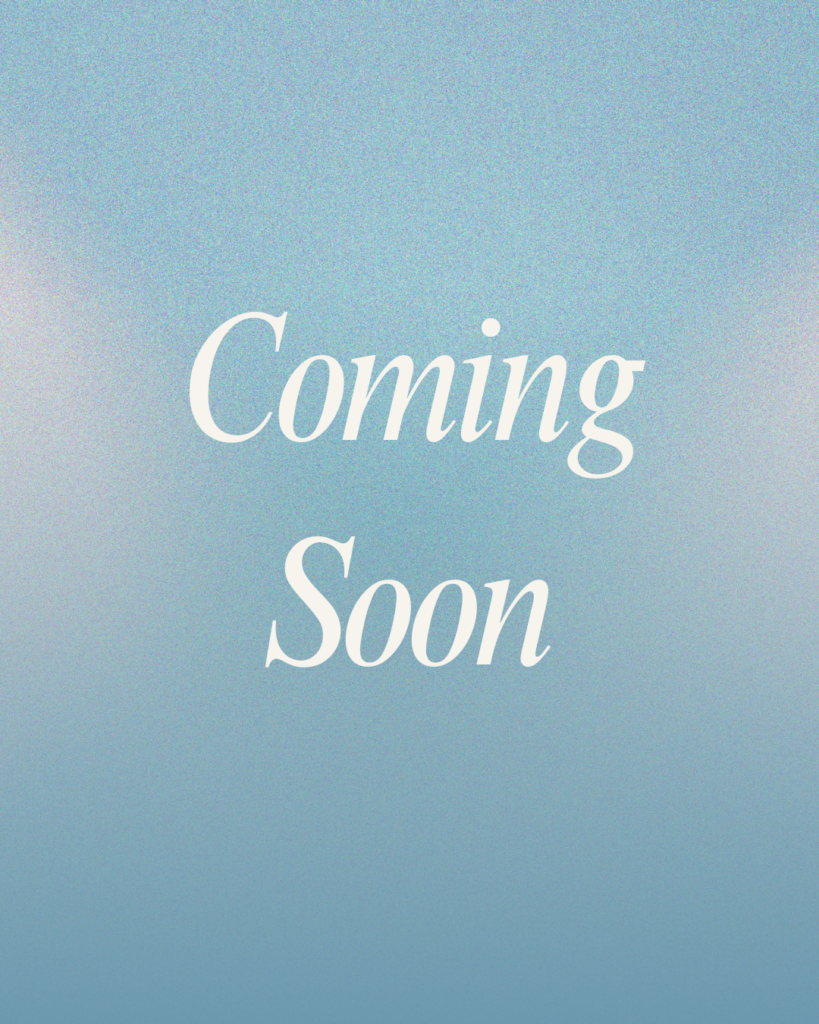 Coming Soon